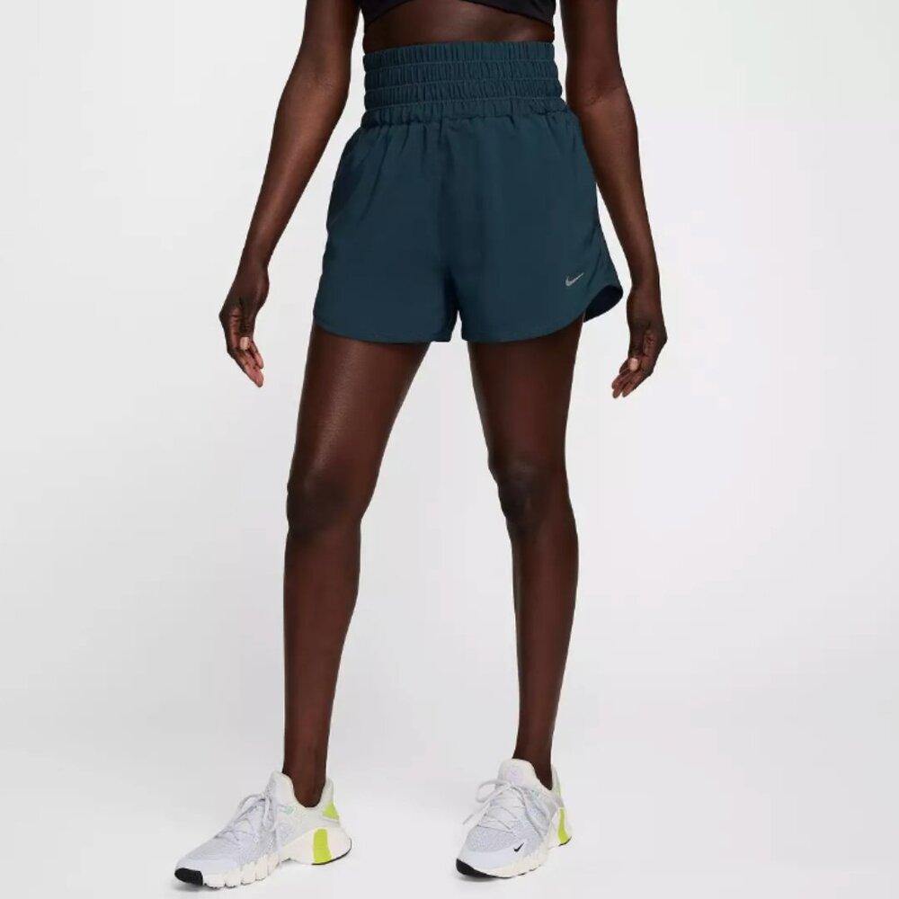 Nike Women's One Dri-FIT Ultra High-Waisted 3" Brief-Lined Shorts